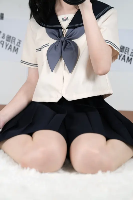 031.芝士好椰 –  涞觅 薄雾与水手服 14
